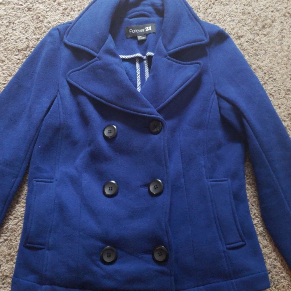 Blue jacket